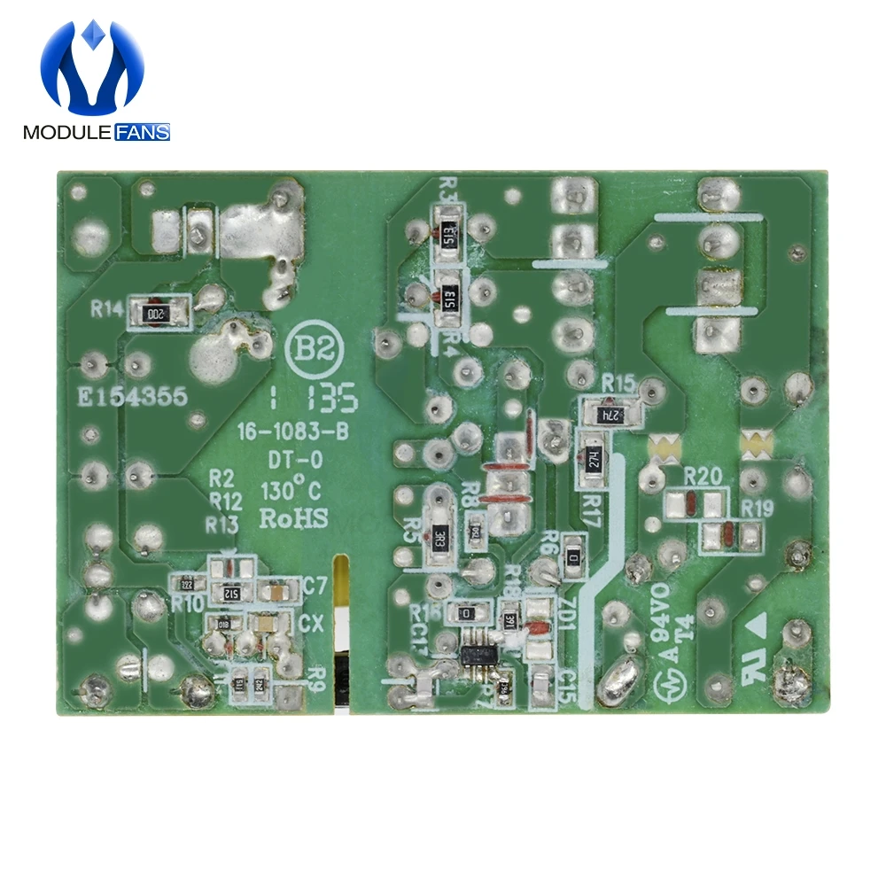 AC DC 12V 2A переключение Питание модуль постоянного тока Напряжение регулятор
