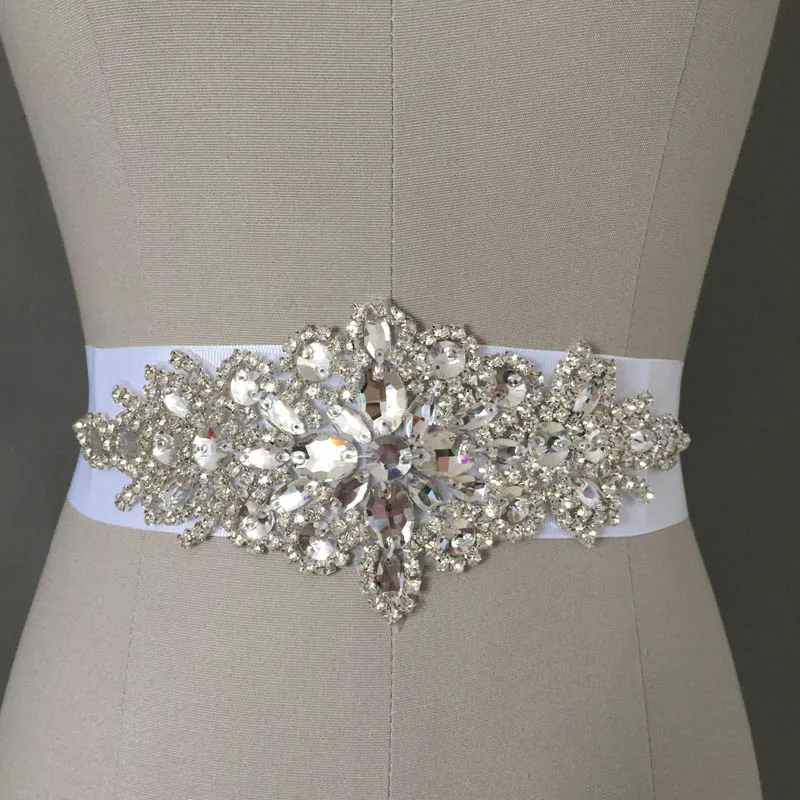 

2016 Wedding Accessories Discount Real Picture Amazing Crystal Beads Shinny Cheap Promotion Charming Bridal Belt Women Sashes