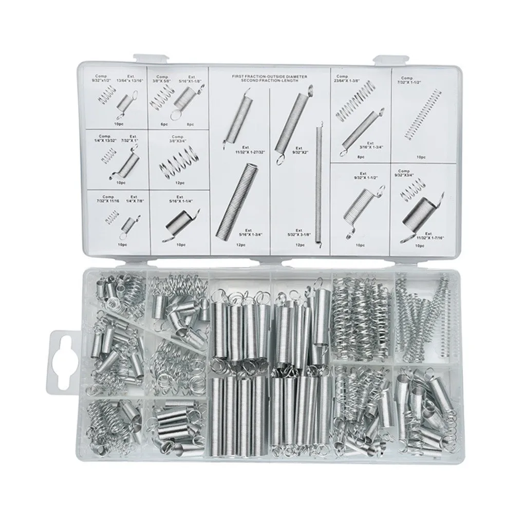 НОВЫЙ 200 шт. Ассорти Сталь пружина Электрический аппаратные средства барабаны