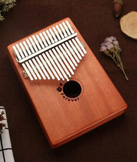 C 17 клавиш Kalimba дерево красное дерево тело «пианино для больших пальцев» Аксессуары для музыкальных инструментов цвета могут быть выбраны - Цвет: C