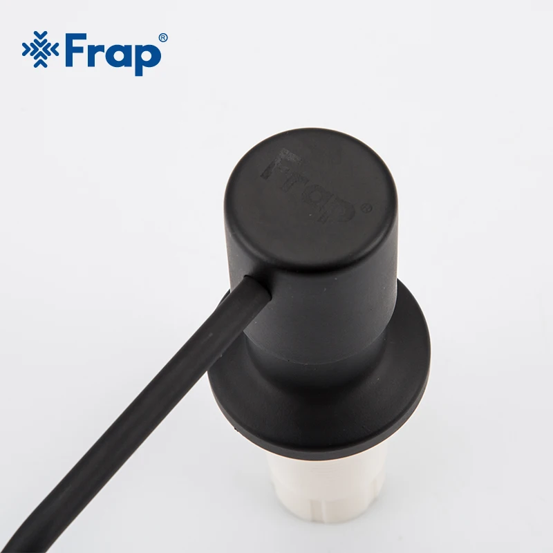 FRAP кухонная раковина на бортике диспенсер для мыла пластиковый никелевый