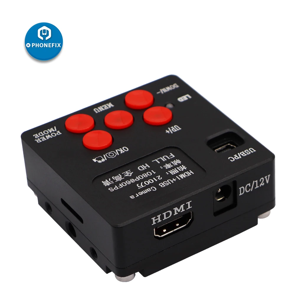 14MP 16MP 20MP CMOS 1080P 60FPS HDMI USB промышленный микроскоп камера для сотового ремонт телефона PCB с tf-картой видеомагнитофон