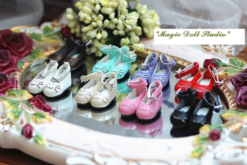 [OB002]2020 Новинка бесплатная доставка обувь Obitsu11 # Little Cat Shoes для obitsu11 Midblythe ob11 1/12