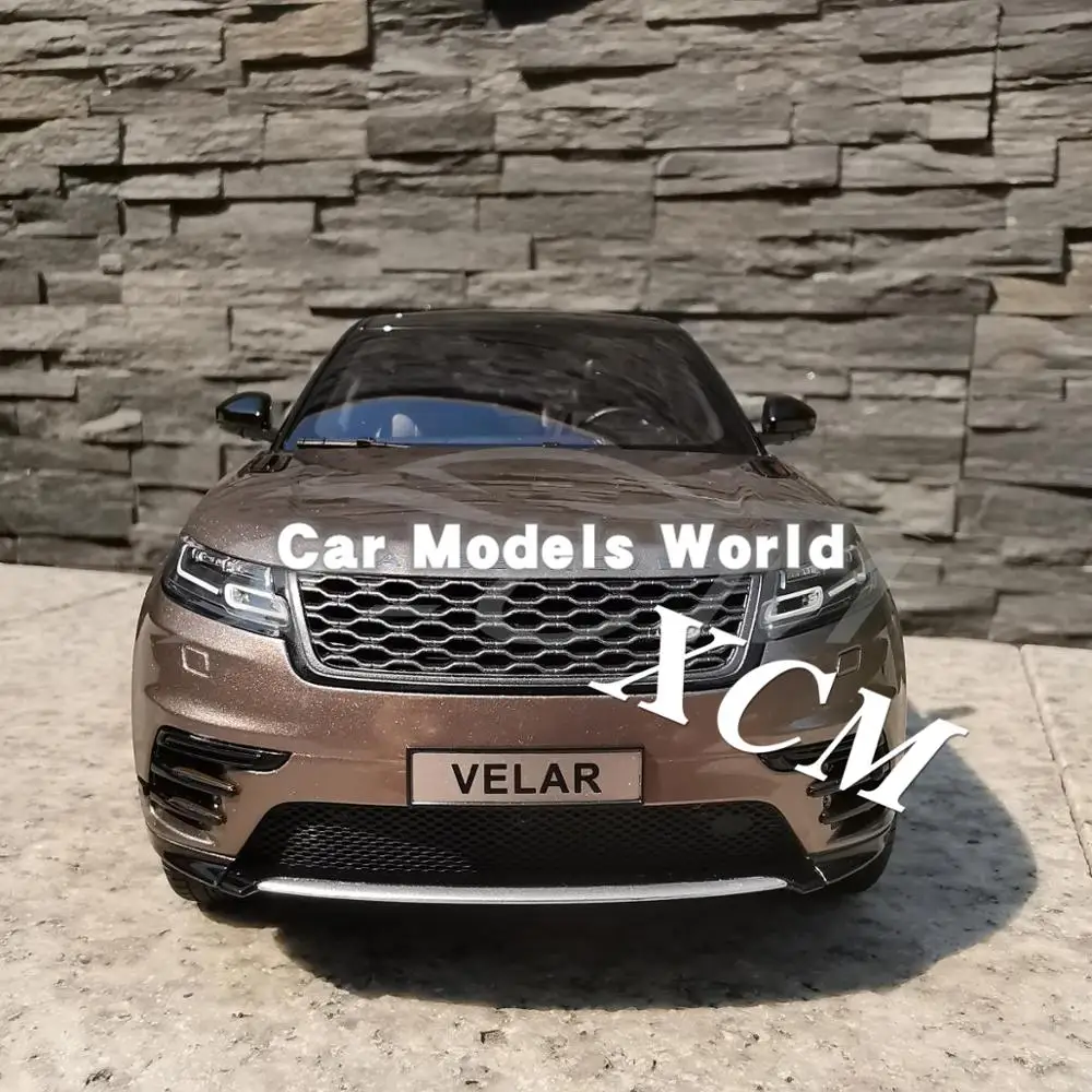 Литая модель автомобиля для LCD Velar 1:18 (бронзовый/коричневый) + небольшой
