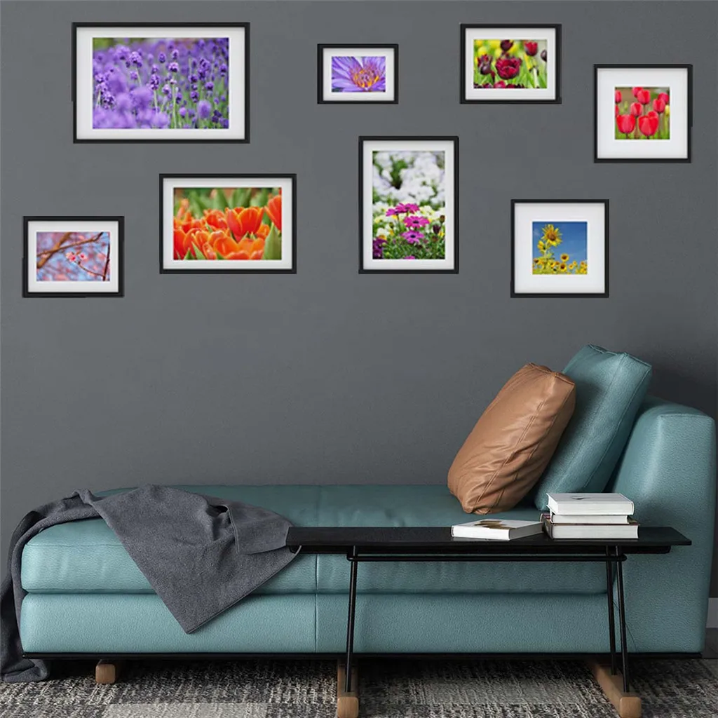 Настенные наклейки для украшения дома искусственные растения цветы фотография