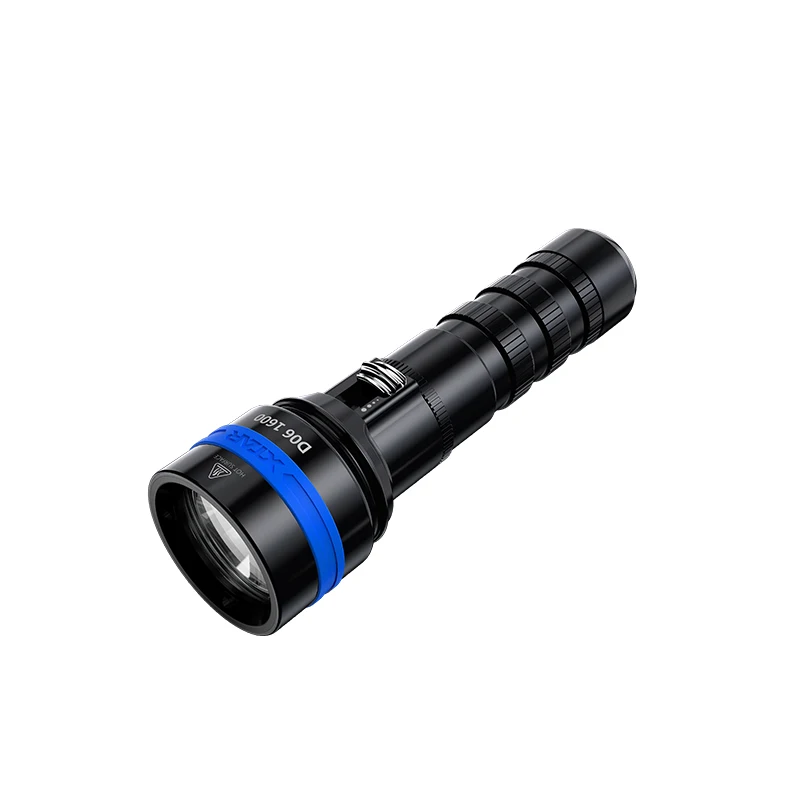 XTAR D06-1600 XTAR D06 1600 фонарик для дайвинга CREE XHP35 D4 Max 1600 люмен Deam расстояние 430 м магнитный переключатель фонарь 100 м глубина дайвинга - Испускаемый цвет: XTAR D06-1600
