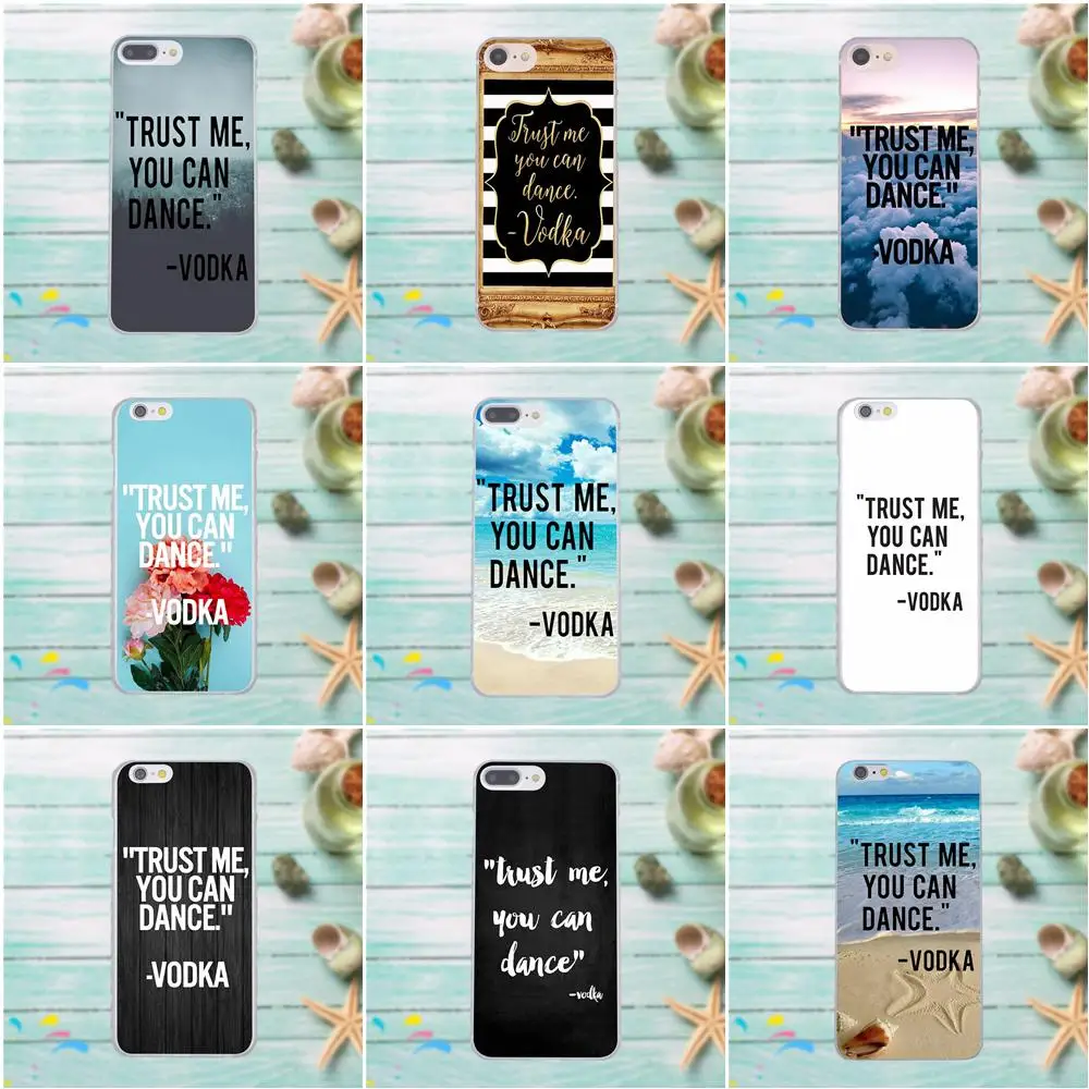 Мягкий резиновый чехол для телефона Samsung Galaxy A3 A5 A7 J1 J2 J3 J5 J7 2015 2016 2017 Trust Me You Can Dance