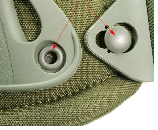 

4pcs set Tactical Paintball Protection knee pads & elbow pads