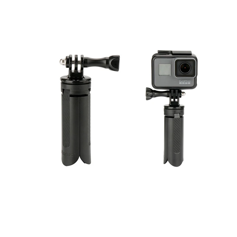 Мини штатив подставка с ручкой стабилизатор винтовым адаптером для Gopro Hero 7 6 5 4 DJI