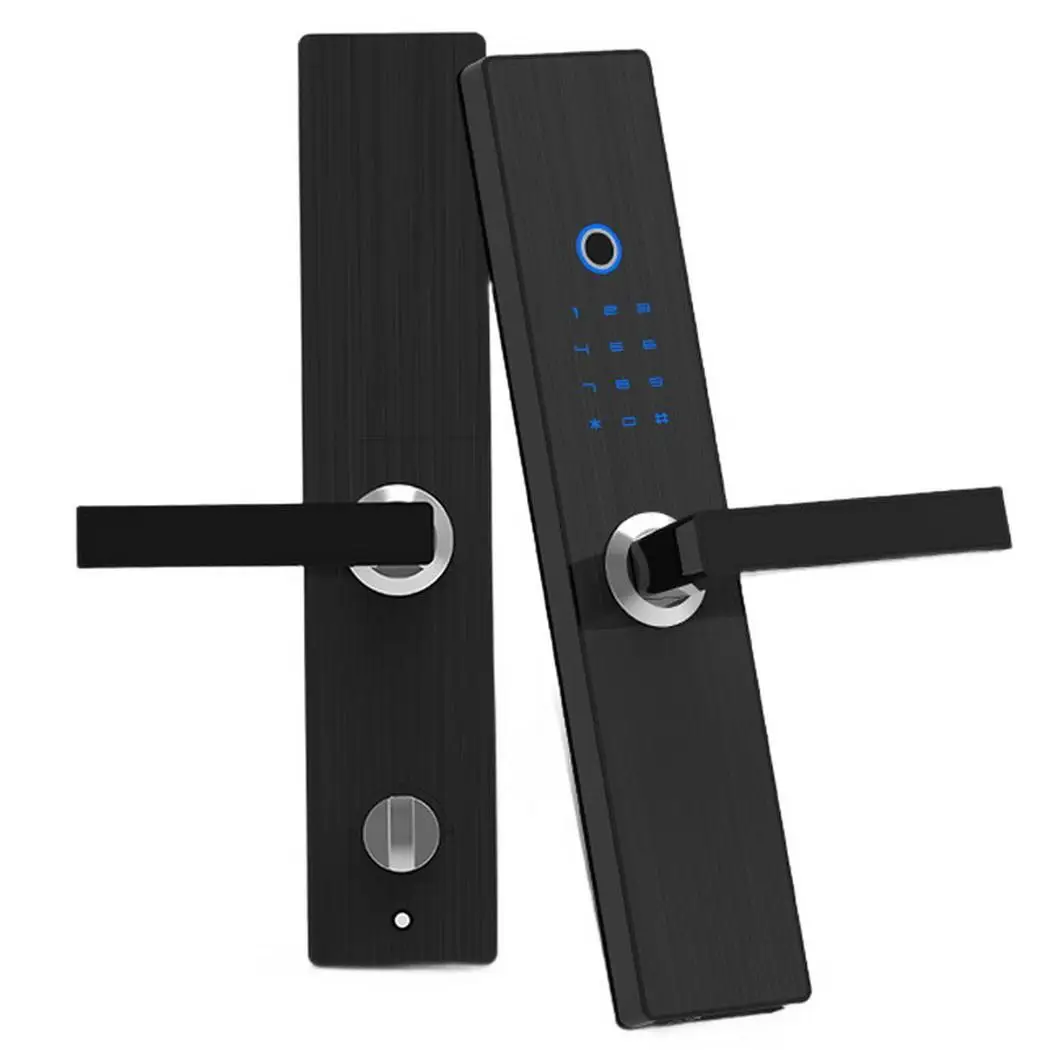 Общий умный дверной замок отпечатков пальцев Сенсорный микро USB пароль