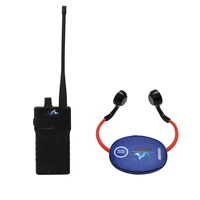 bone conduction swimming teaching device 1 walkie talkie 1 waterproof headphone receivers 1 microphone for swimmer and coach