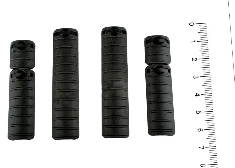 Knights Handguard Panel with Ribs Rail Covers 8 PCS /set Black / Green/ Tan Color Can Be Choosed | Спорт и развлечения