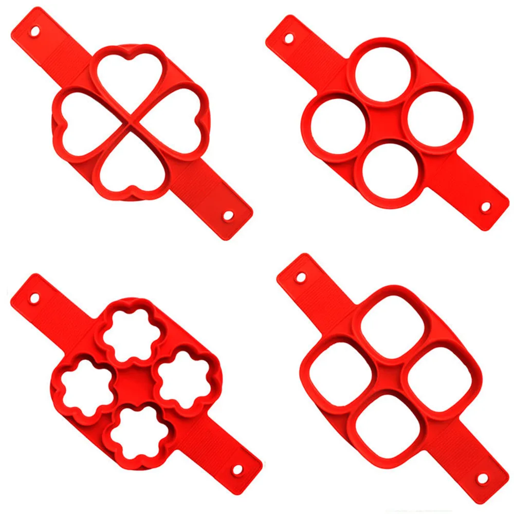 1 шт 7 отверстия блин силиконовые формы круговой Яичница фантастический