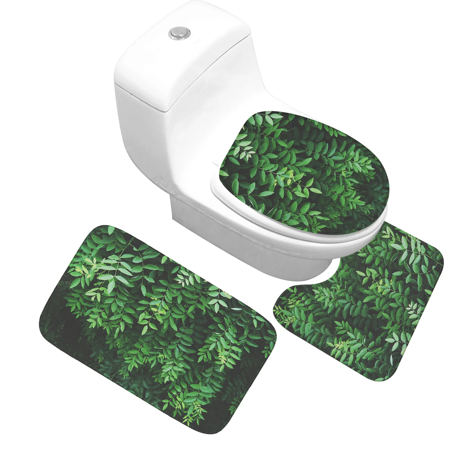 Zeegle коврик для ванной комнаты Набор Ванная комната ковер Нескользящие комплект