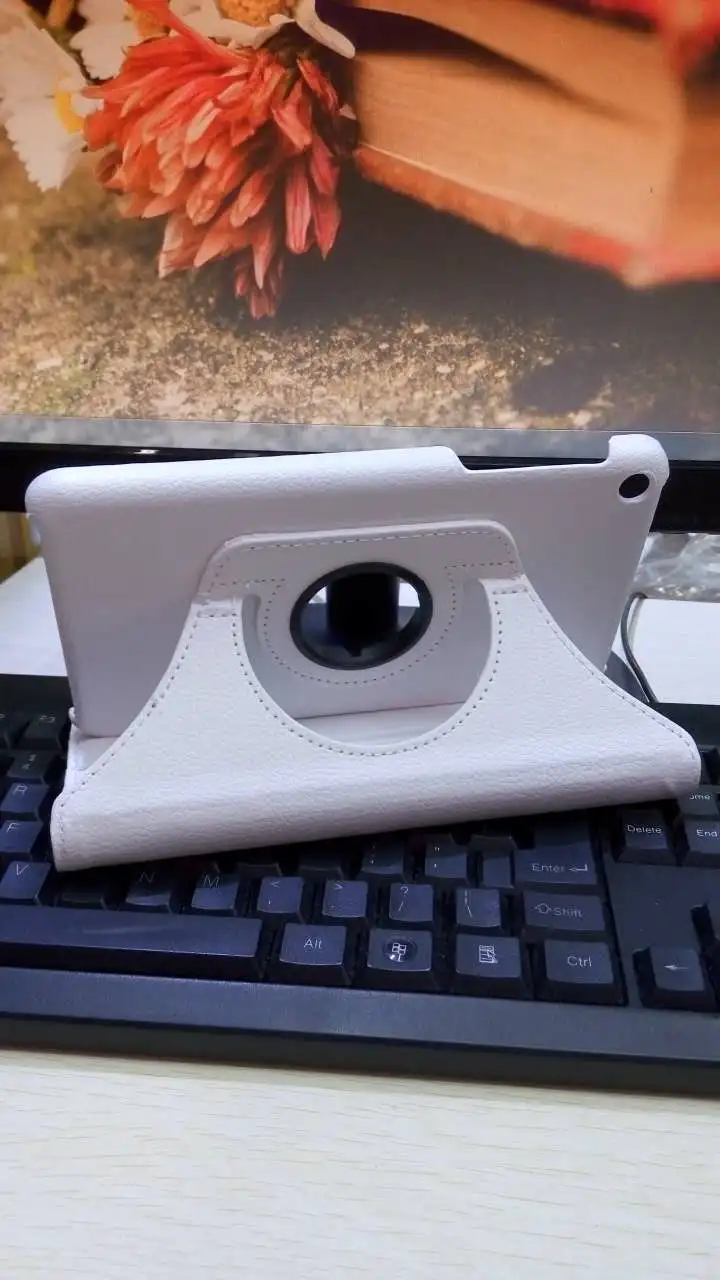 Откидной Чехол-подставка из ПУ кожи с поворотом на 360 градусов чехол для Huawei MediaPad