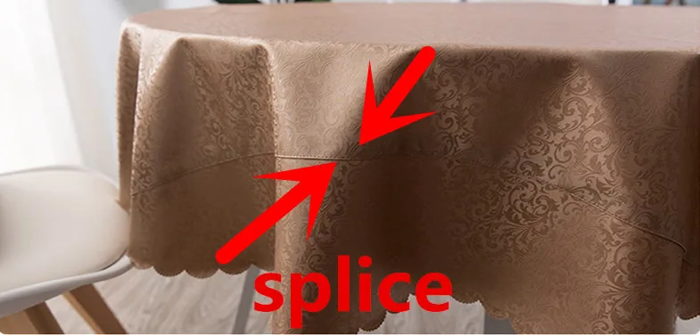 

PU tablecloth tablecloth, household round table table cloth, waterproof, oilproof, anti-scalding, disposable tablecloth
