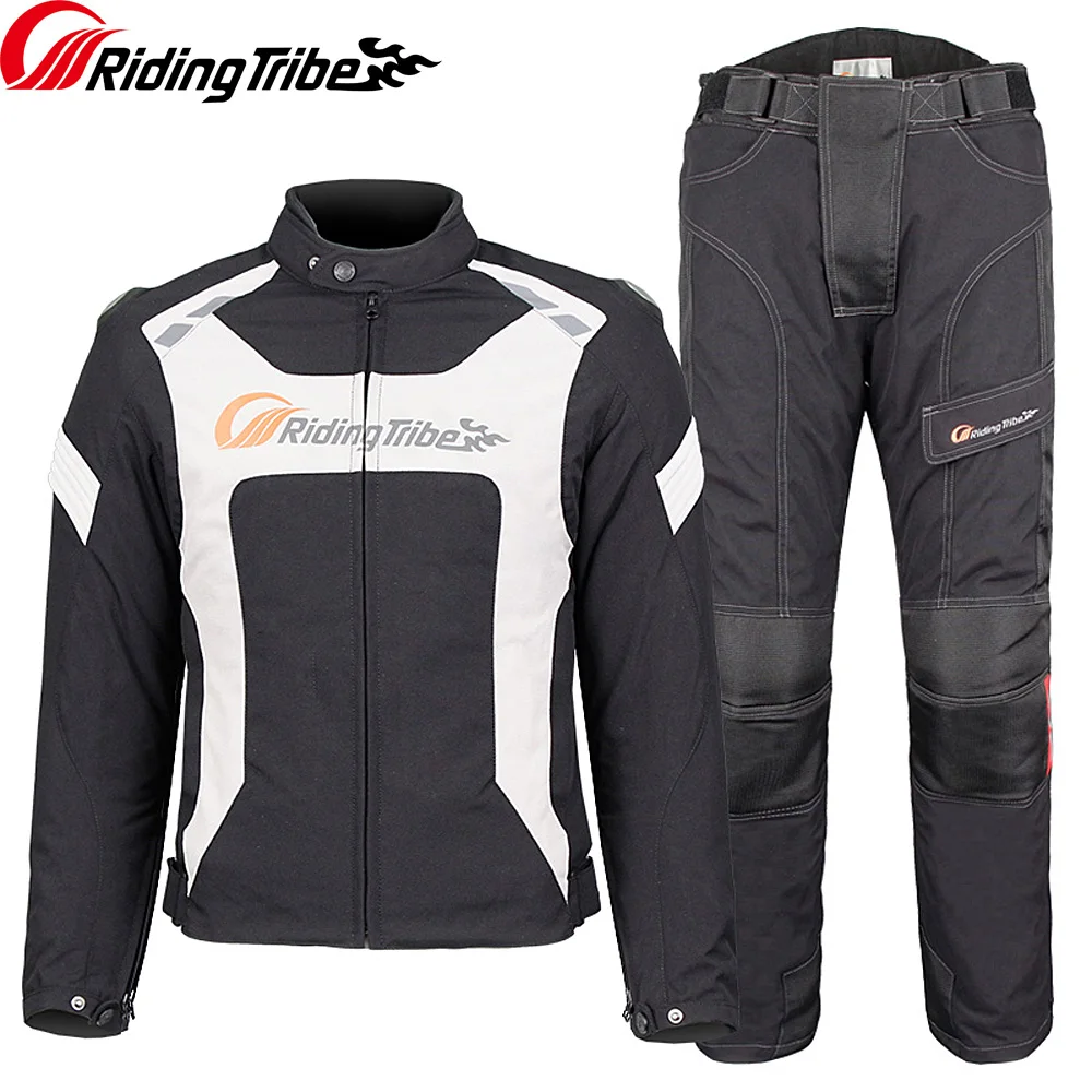 Motorcycle Jacket Men Women Breathable Jacket Racing Protective Gear Windproof Waterproof Protector Couple Wear Clothing JK-56