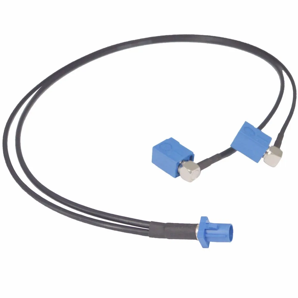 Fakra C male to Y type Female Conversion Car Radio Extension Cable RG174 Pigtail for VW Benz ford | Обустройство дома