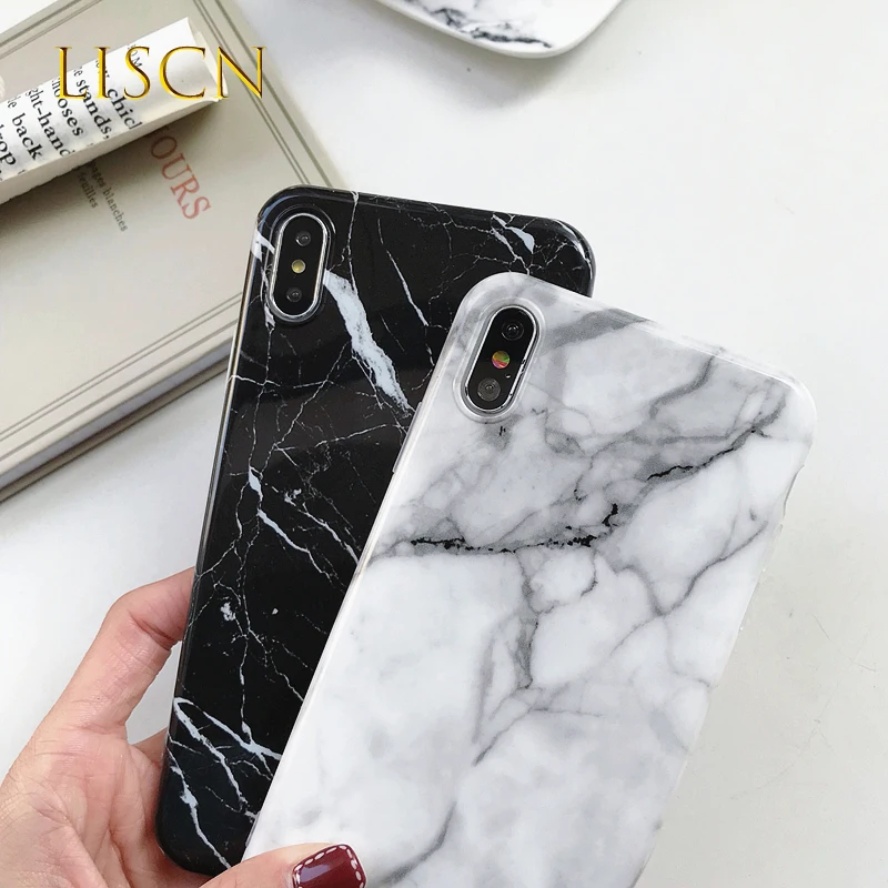 LISCN мраморный силиконовый мягкий ТПУ задняя крышка для HUAWEI P20 Lite P30 Pro P 30 mate 20