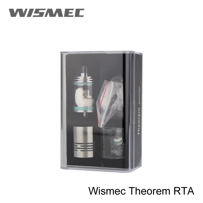 Оригинальный Wismec Theorem RTA атомайзер с регулируемым воздушным потоком управления