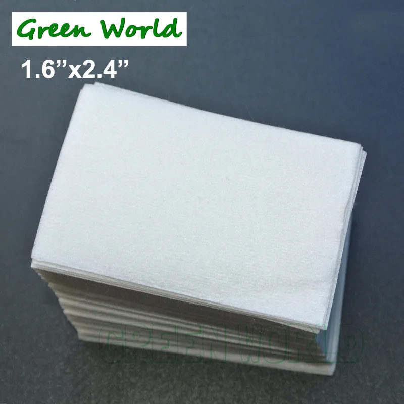 Патчи для чистки пистолета Green World 150 шт./лот высокая впитывающая способность