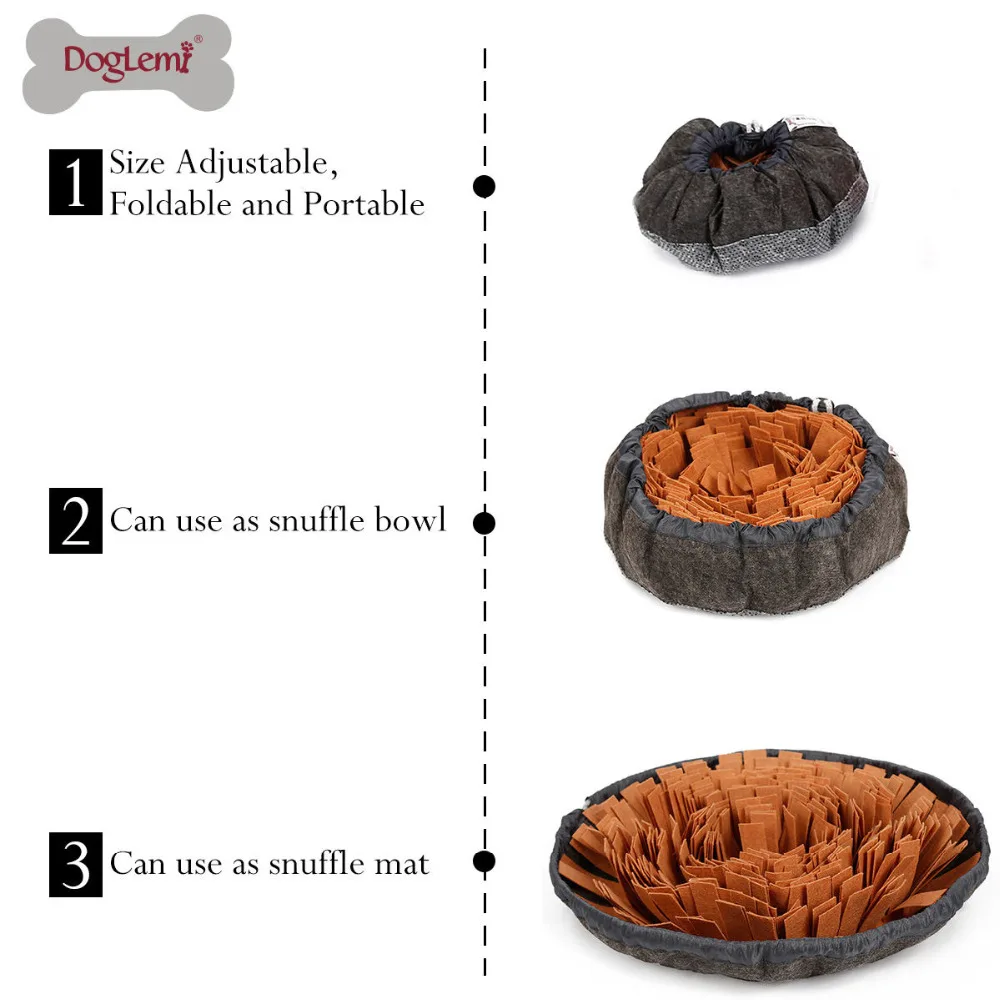 Doglemi Тренировочный Коврик для домашнего питомца собачий коврик nosework одеяло нутюр