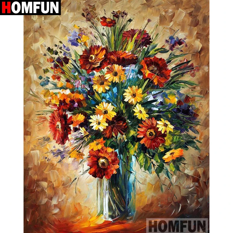 Алмазная живопись HOMFUN A16005 алмазная вышивка с полными квадратными/круглыми