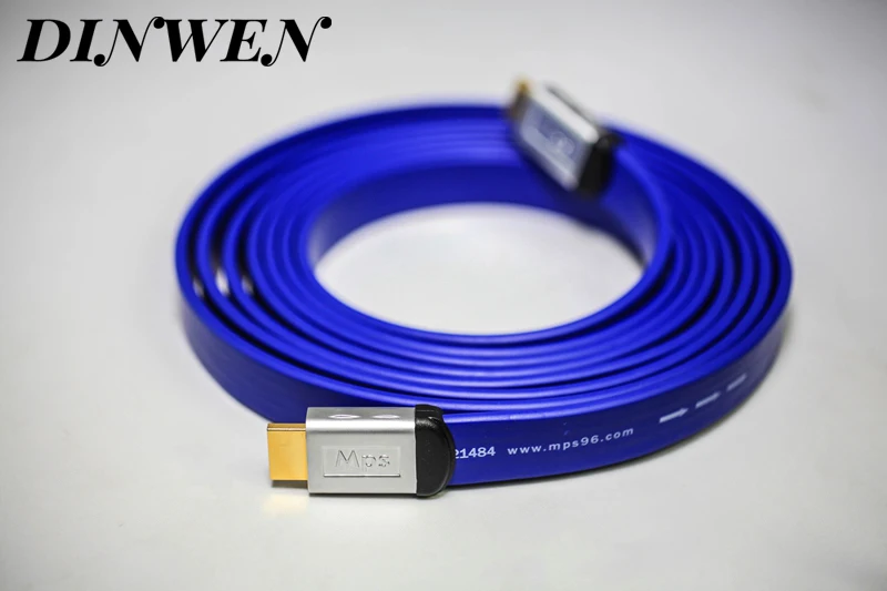 MPS Кабель HDMI 2 0 с посеребренным позолоченным разъемом 5N OFC + 3D 24AWG 4K X 2K возврат аудио