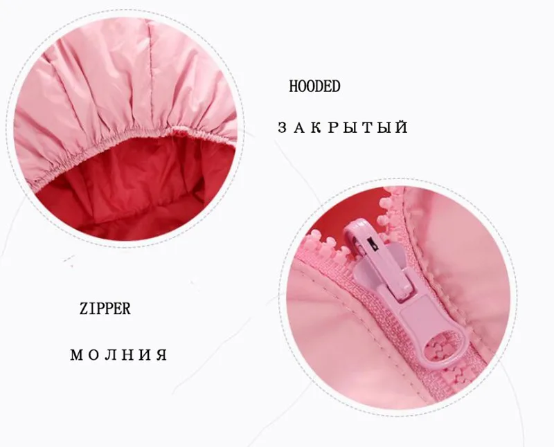 Croal Cherie 90 140 см Двусторонняя детская верхняя одежда для мальчиков зимняя куртка