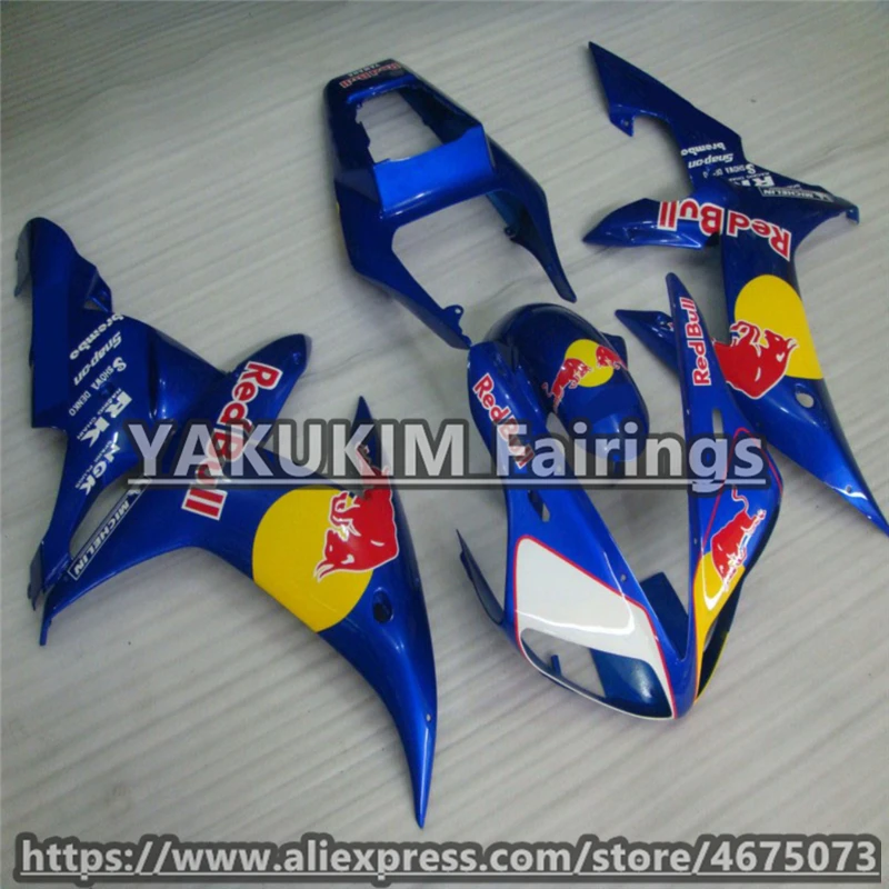 Обтекатели ABS для YAMAHA YZF R1 2002 2003 YZFR1 YZF1000 02-03 кузова мотоцикла | Автомобили и