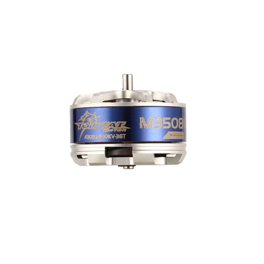 Бесщеточный мотор TomCat M35081 4308 KV380 36T 3 6S для радиоуправляемого FPV гоночного дрона