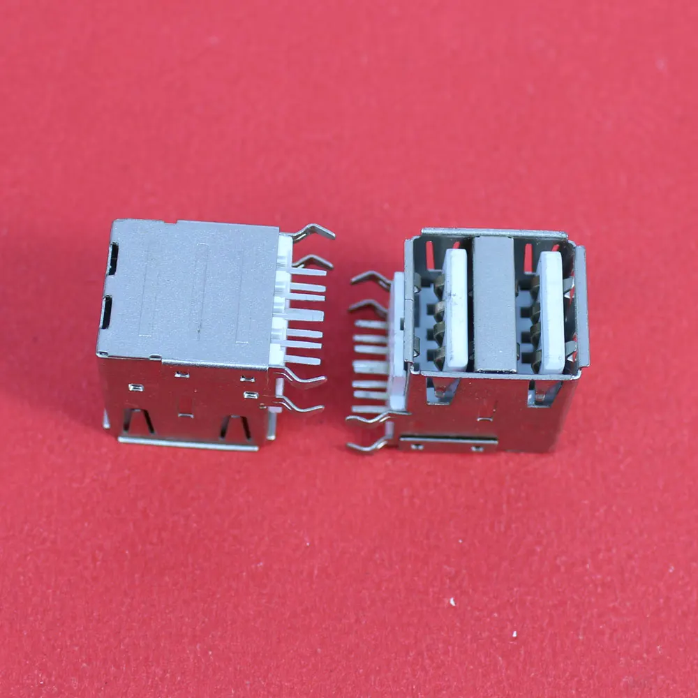 ChengHaoRan 1 штука двойной USB 2 0 8 Pin Тип A гнездовой разъем кабель адаптер гнездо для