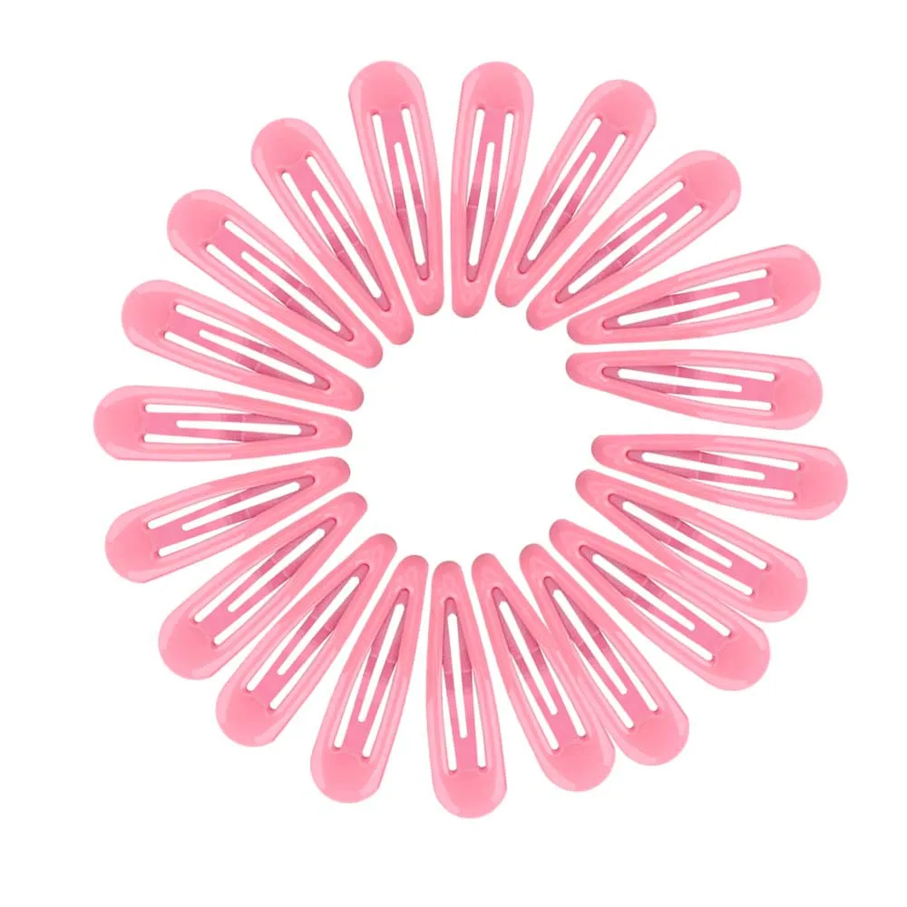 20pcs pink Quaslover 20 шт. заколки для волос детский зажим для волос шпильки для маленьких девочек аксессуары для волос заколки для девочек металлические заколки для волос заколки - Цвет: 20pcs pink