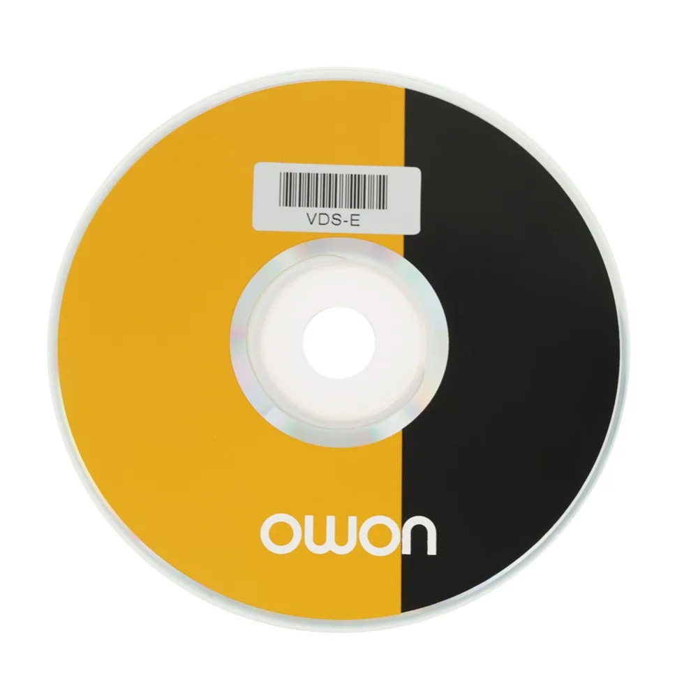 OWON 1 комплект двухканальный VDS1022 Виртуальный USB осциллограф 100MSa/S 25M UI дизайн осциллограф для ПК USB питание шины