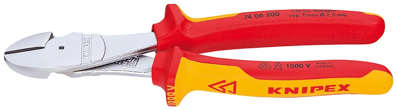 Немецкий KNIPEX KENIPACK 74 06 180 Экономичные изолированные диагональные плоскогубцы 74 06 180