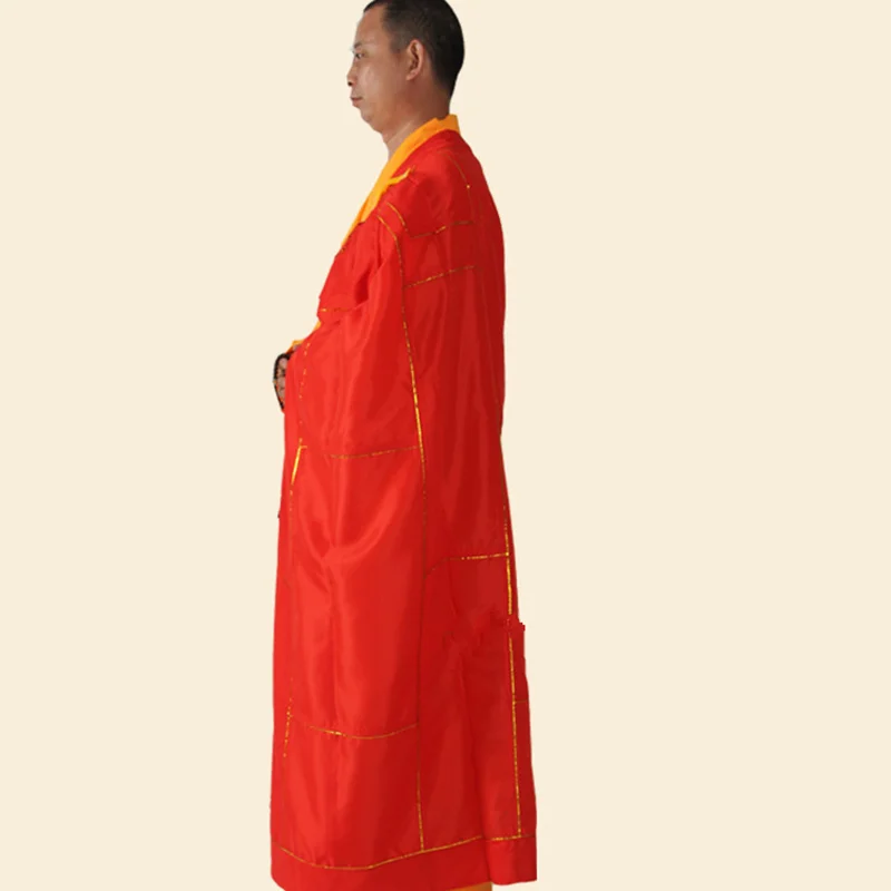 Буддийский монах высокого качества атласные халаты Shaolin Униформа кунг-фу