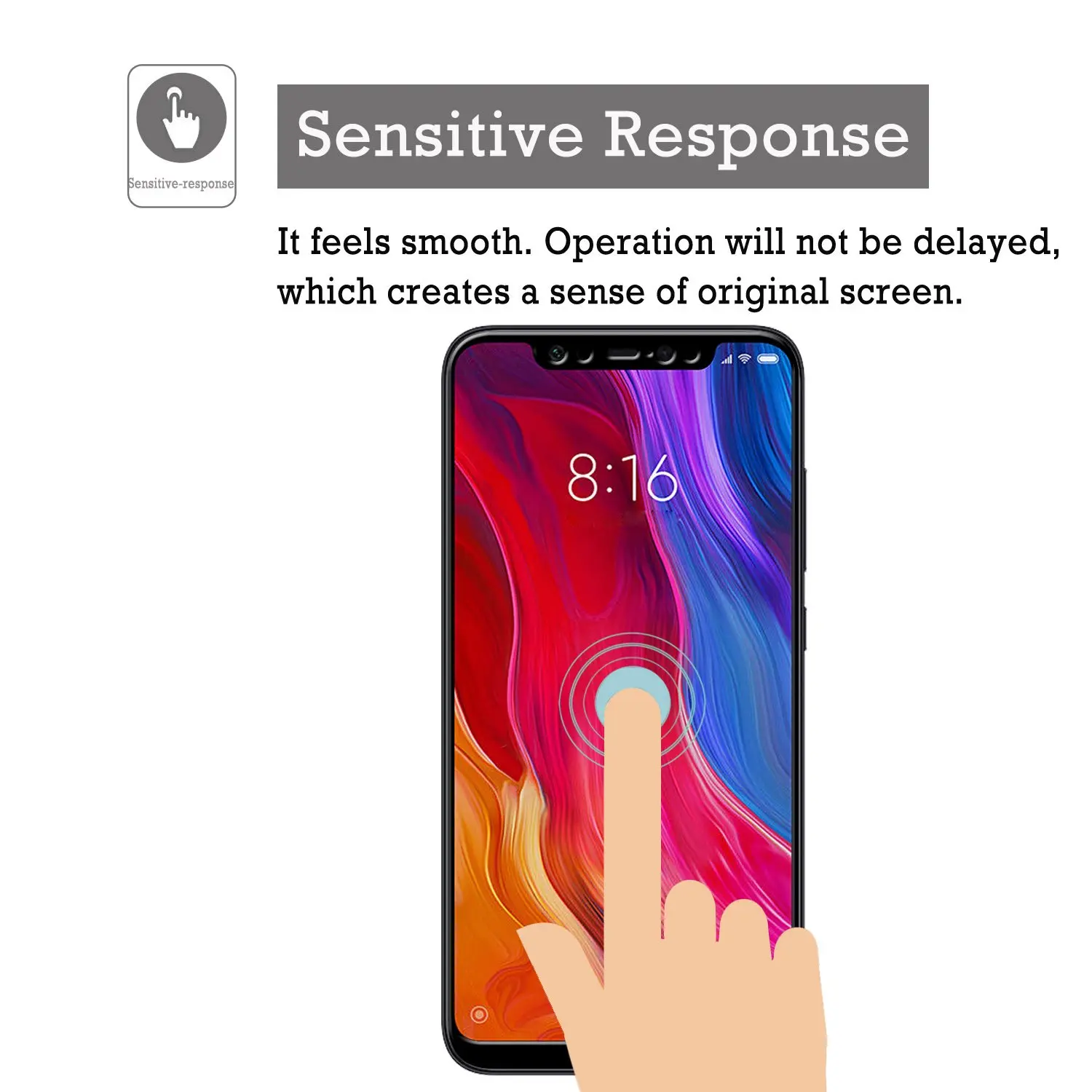AFY профессиональное полное покрытие закаленное стекло для Xiaomi Mi 8 Explorer Mi8 SE Защита