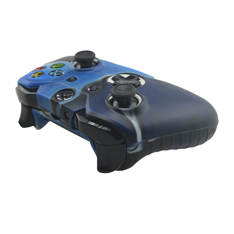 Камуфляжный мягкий силиконовый защитный чехол для Xbox One контроллер резиновый протектор чехол для X box One геймпад