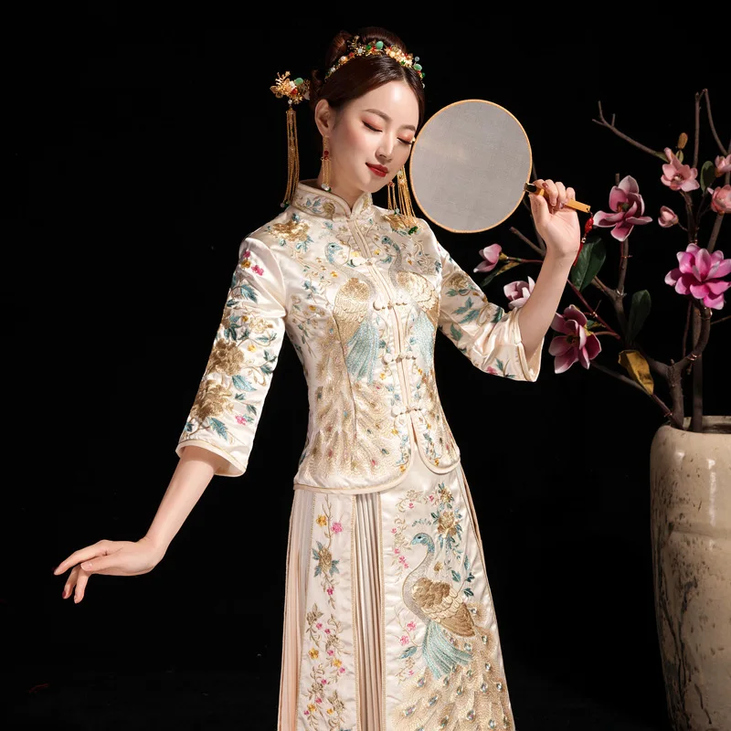 Классический Королевский чонсам традиционное китайское платье qipao восточные