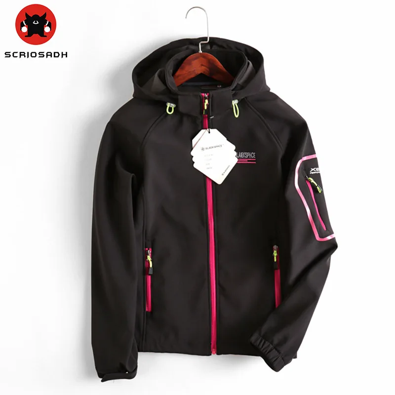 Женская куртка с мягкой подкладкой ветрозащитная водонепроницаемая флисовая