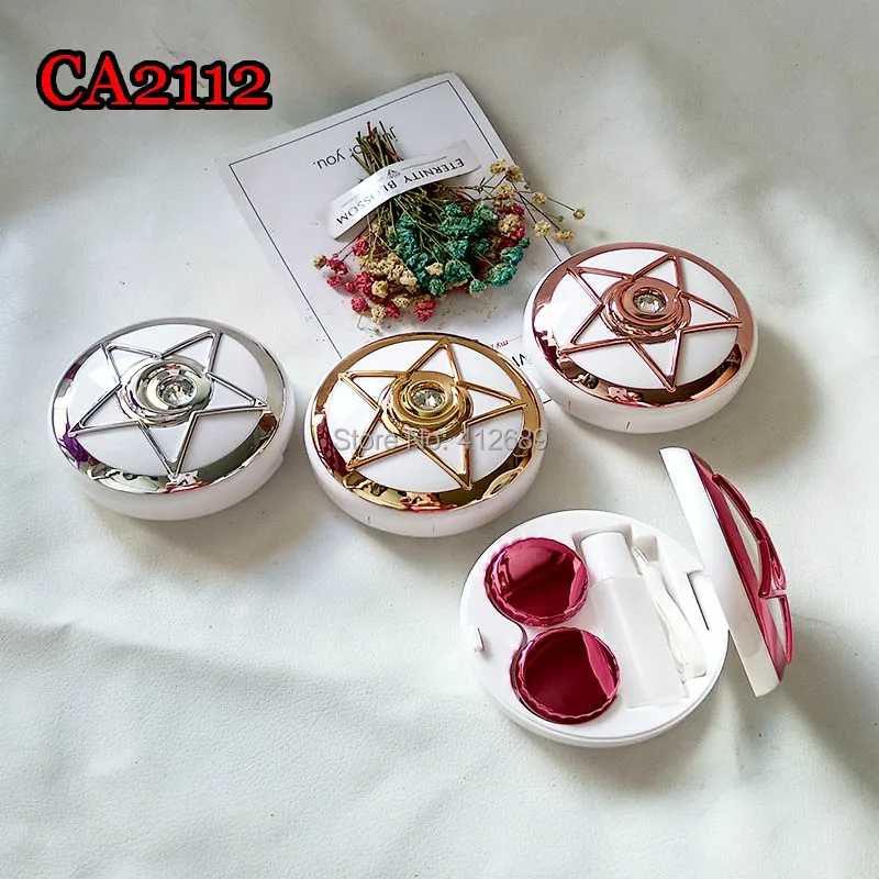 Чехол для контактных линз CA2112 SAILOR MOON STAR с бриллиантами