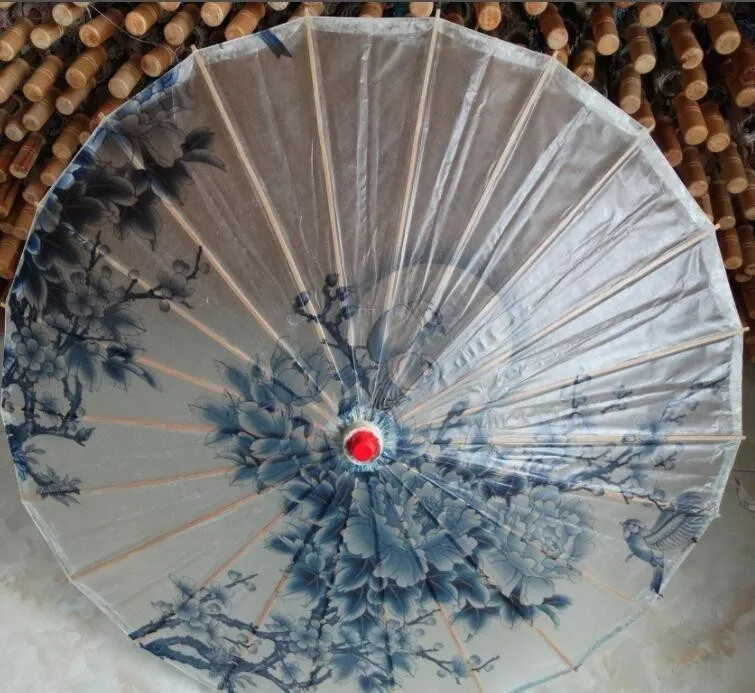 oil paper umbrella 3 Paraguas смазанный бумажный зонтик дождь женский танцевальный зонтик классический Декор зонтик синий и белый фарфор китайский японский стиль - Цвет: oil paper umbrella 3