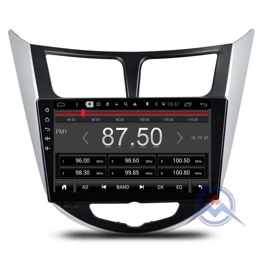 9 дюймов 2 г+ 32 г OctaCore 8 ядерный Android 9,0 автомобильный dvd для hyundai Solaris Verna Радио Видео плеер gps Навигация BT wifi карта