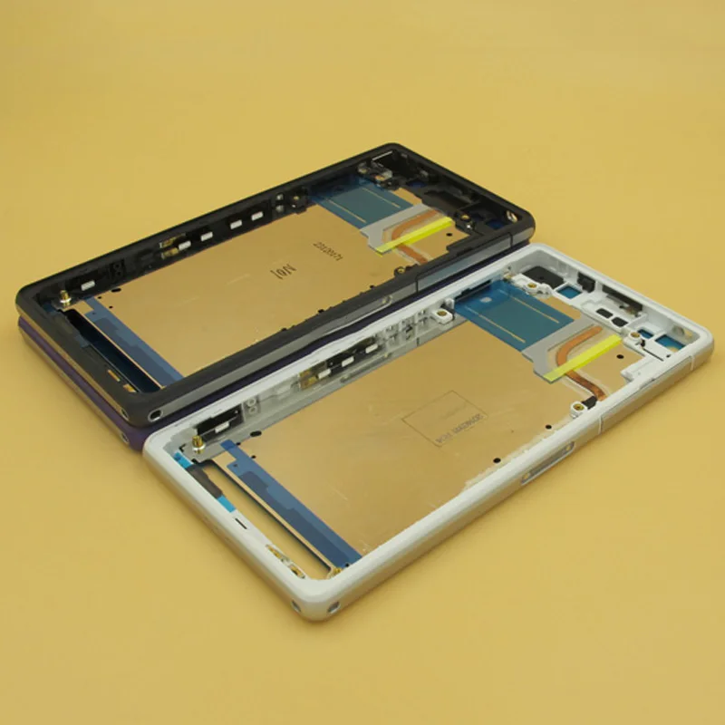 Оригинальная передняя средняя рамка для Sony Xperia Z2 L50w D6503 D6502 передний корпус ЖК