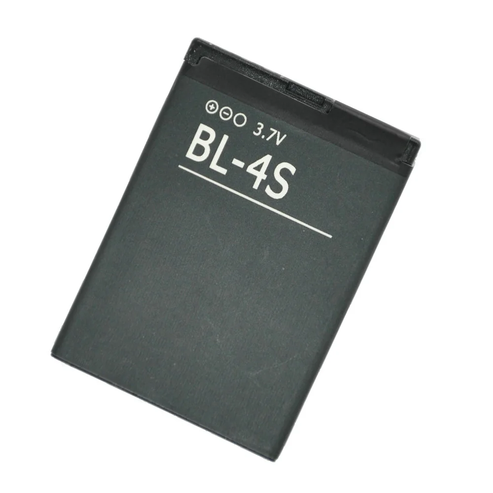 5 шт./лот аккумулятор для мобильного телефона 860 мАч BL 4S Nokia BL4S 2680s 3600s 3602S 3710f 3711 6202c
