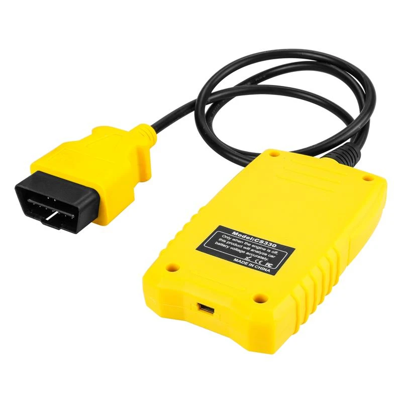 OBD2 12 V код читателя Батарея тестер сканирования для OBDII EOBD может сканер автомобиля