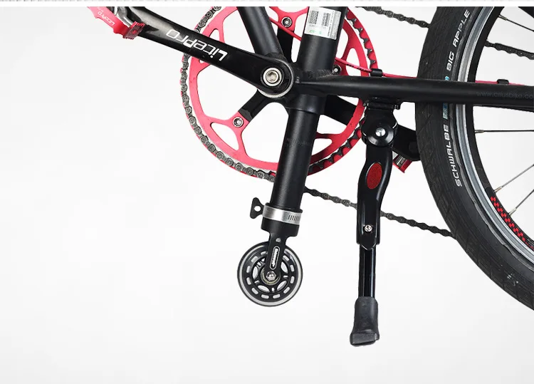 Brompton складной велосипед легко толкающее колесо Da-Hon Велосипедное раздвижное колесо сиденье пост помощь маленькое колесо складной велосипед портативная часть