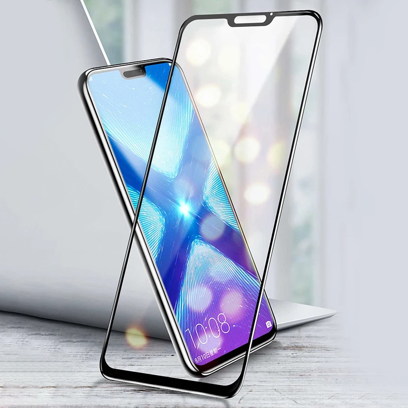 Закаленное стекло для huawei Honor 8X glass Flim 9H Анти-Царапины полное покрытие закаленное стекло пленка для huawei 8X Max защитная пленка