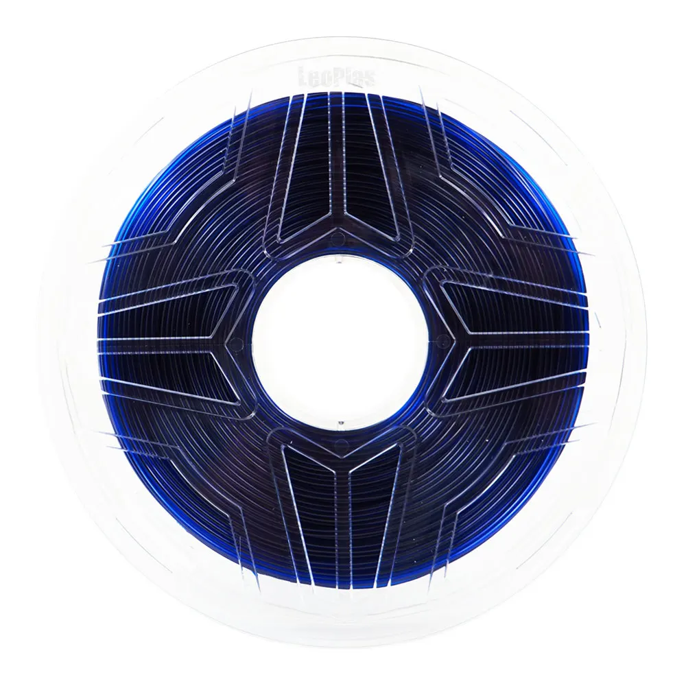 Trans-Dark Blue Распродажа в США, Испания, склад 1,75 мм, 1 кг, нить PETG для FDM 3d принтера, расходные материалы, ручка, материалы для печати - Цвет: Trans-Dark Blue