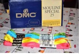 Oneroom 1 шт. оригинальная французская нить DMC Вышивка крестиком 8 7 ярдов длинные 6
